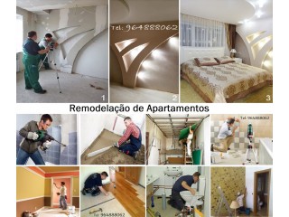 Desde 100€/m2 - Renovação, Remodelação de Apartamentos