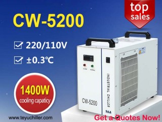 Refrigeradores De Água Cw-5200 Capacidade De Refrigeração 1400w